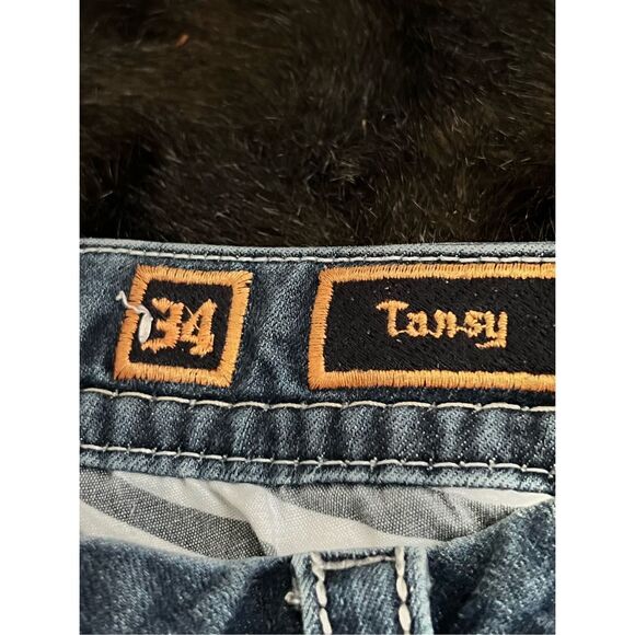 Rock Revival Signature Jeans Tansy Mid Rise Curvy Boot Womens Sz 34 - Picture 5 of 5